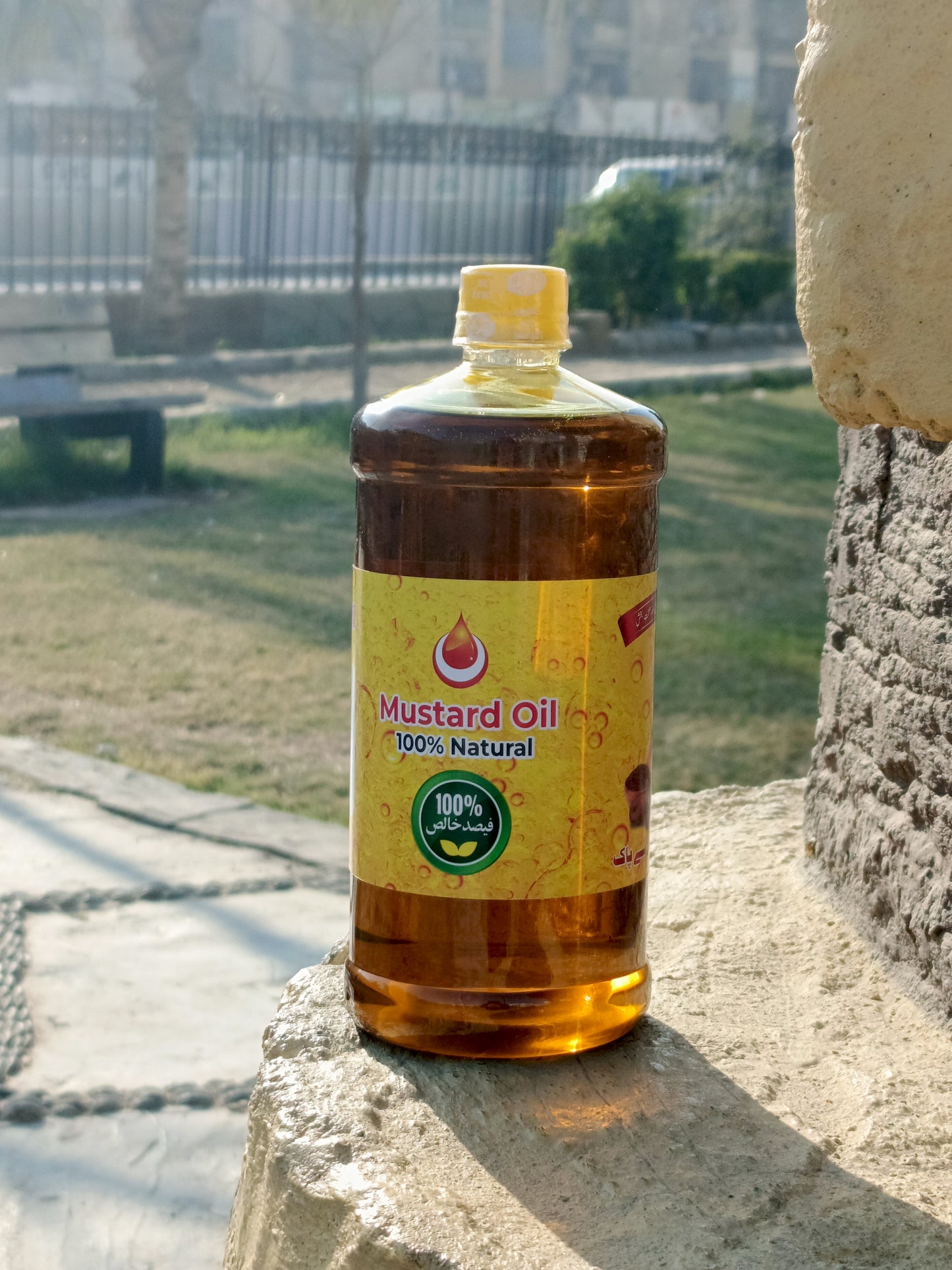 100% Natural Mustard Oil – Single Bottle | Pure & Cold-Pressed