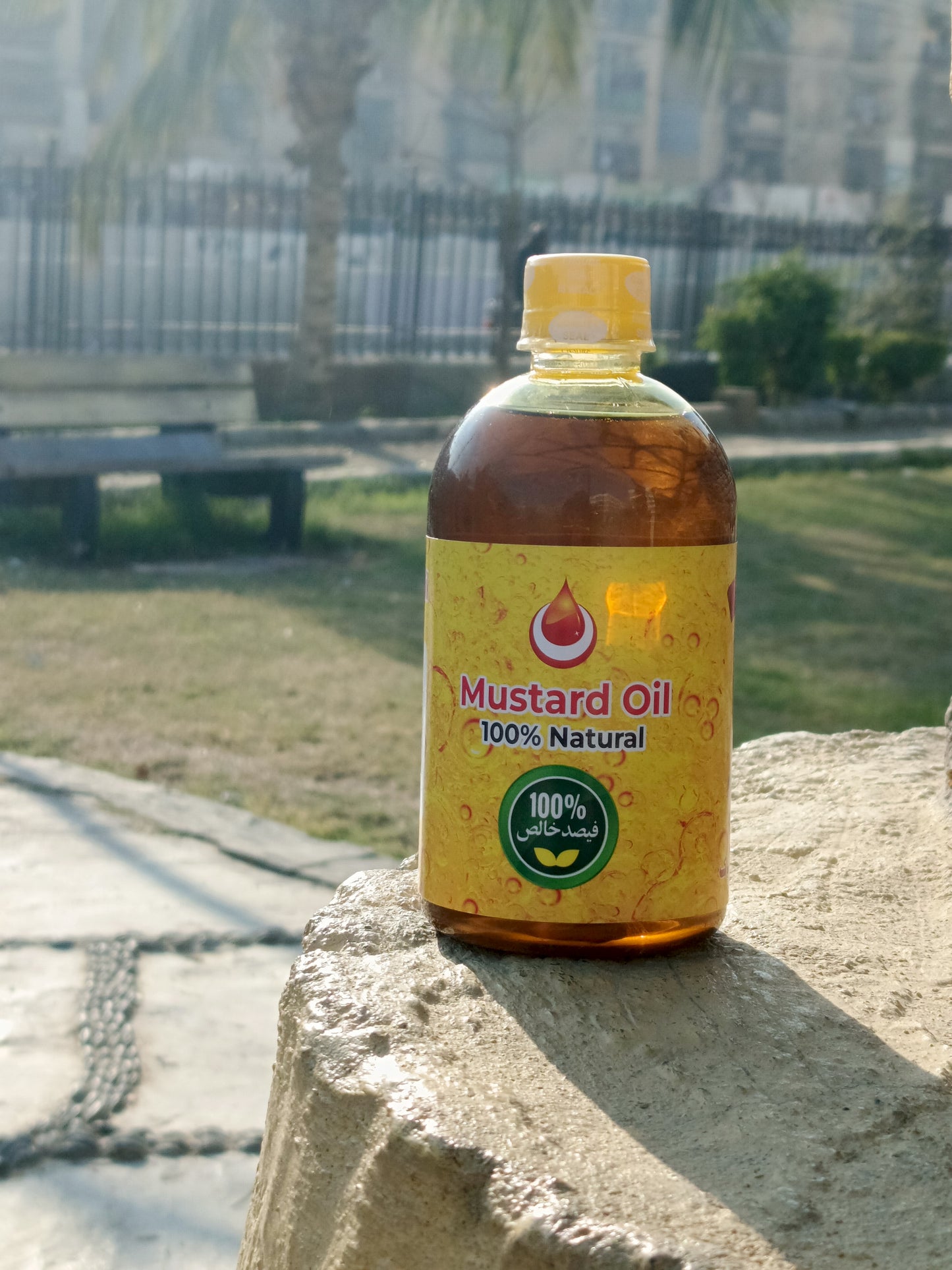 100% Natural Mustard Oil – Single Bottle | Pure & Cold-Pressed